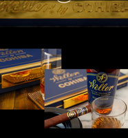 SUPER BOWL / VALENTINE'S SPECIAL WELLER STORE PICK "THE DRAM CODE TEMPLE OF WELLER" + COHIBA WELLER FULL PROOF CIGAR BUNDLE